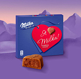 Конфеты Milka из молочного шоколада, ассорти